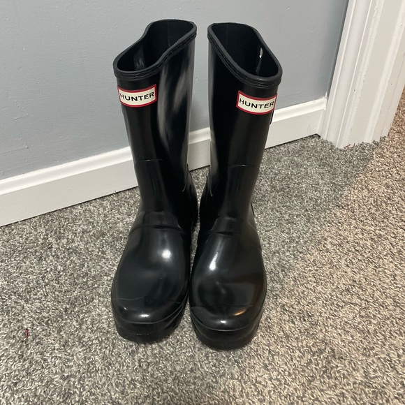 Hunter Shoes - Hunter Glossy Black Boots